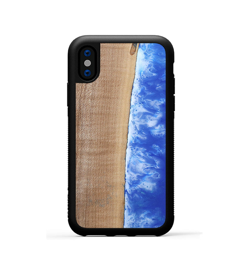 iPhone Xs Wood Phone Case - Gilbert (Coastal, 813468)