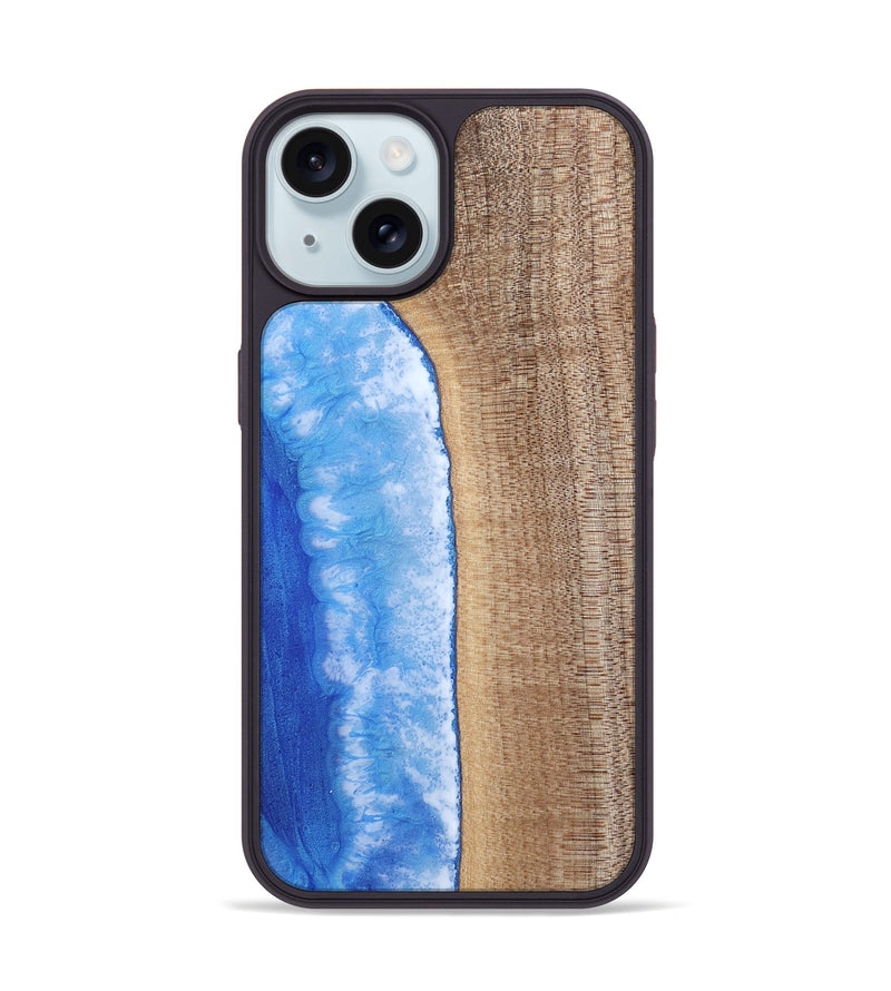 iPhone 15 Wood Phone Case - Karma (Coastal, 813469)