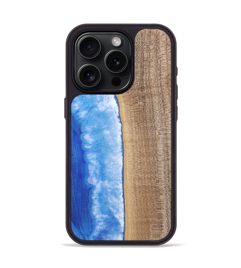 iPhone 15 Pro Wood Phone Case - Karma (Coastal, 813469)