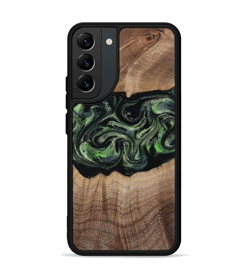 Galaxy S22 Plus Wood Phone Case - Carlee (Green, 813476)