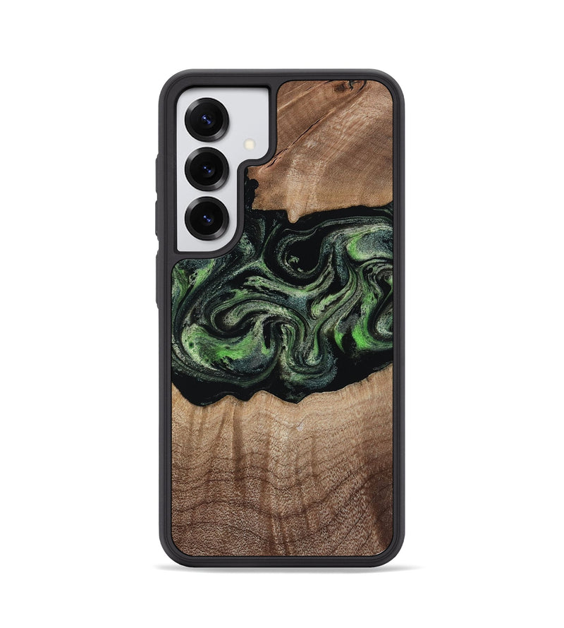 Galaxy S25 Wood Phone Case - Carlee (Green, 813476)
