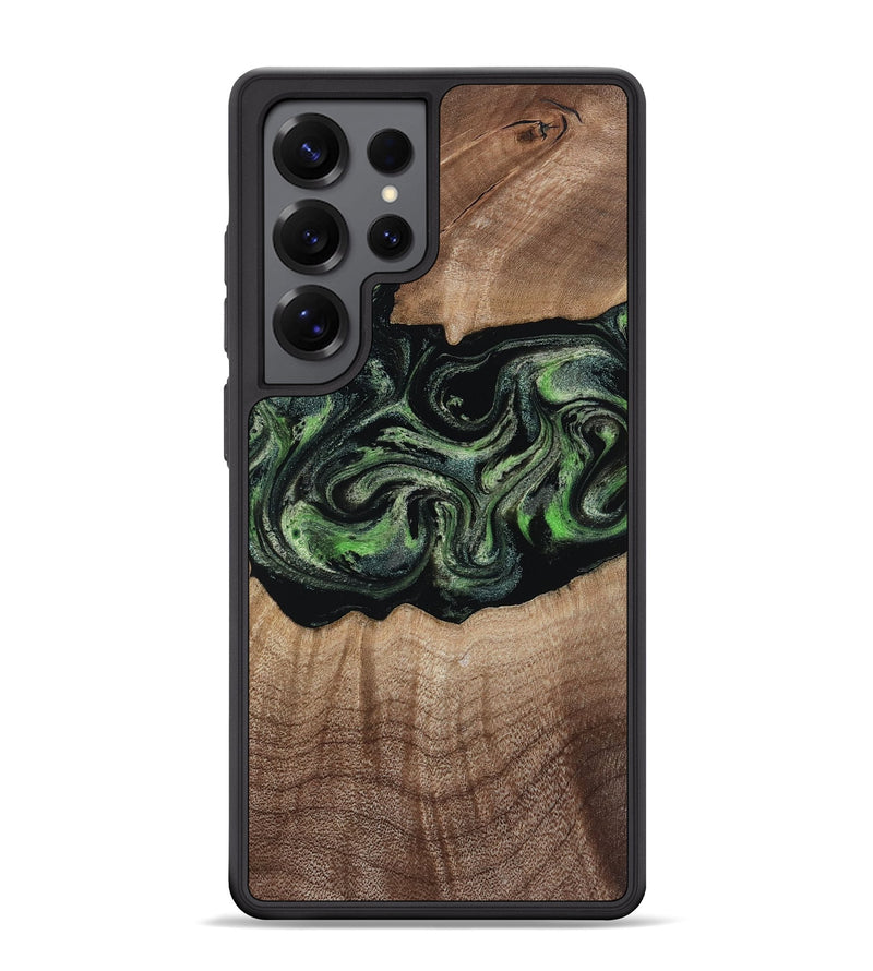 Galaxy S25 Ultra Wood Phone Case - Carlee (Green, 813476)