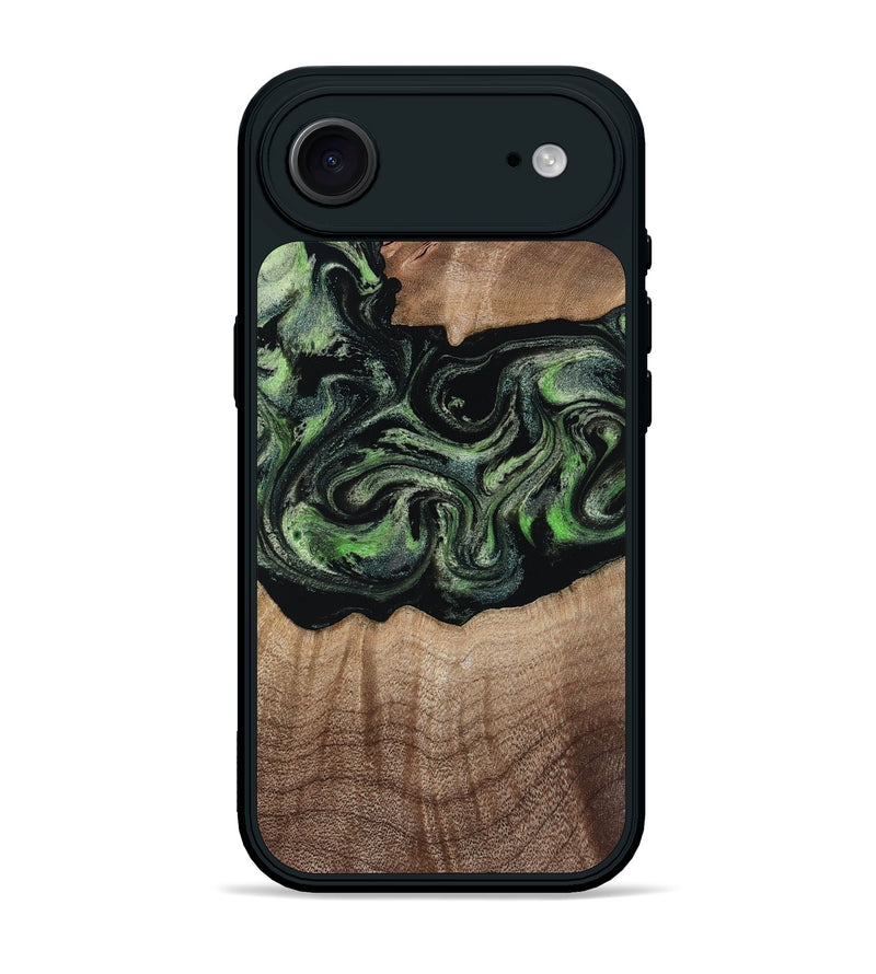 iPhone 17 Air Wood Phone Case - Carlee (Green, 813476)