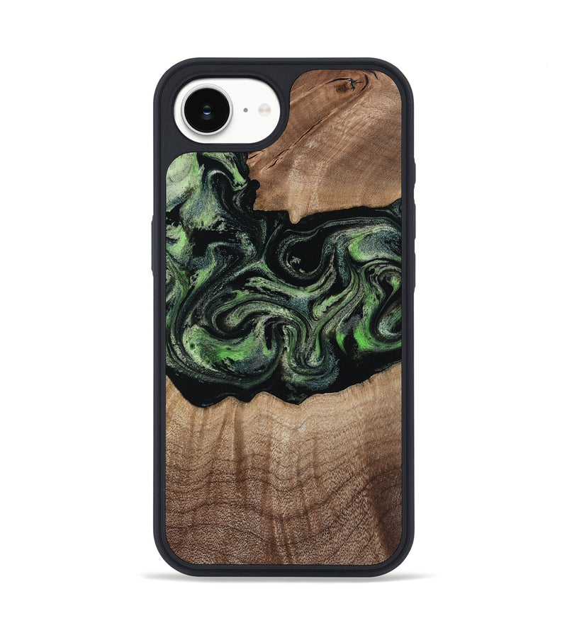 iPhone 17e Wood Phone Case - Carlee (Green, 813476)