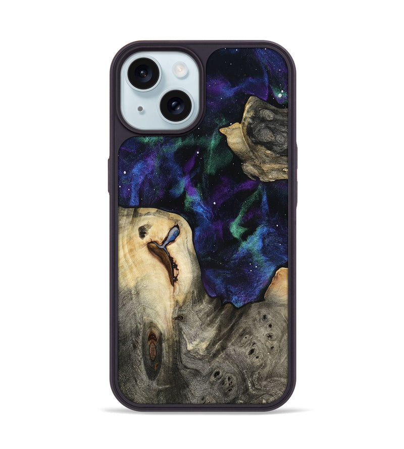 iPhone 15 Wood Phone Case - Abel (Cosmos, 813491)