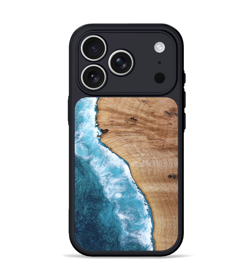 iPhone 17 Pro Wood Phone Case - Joselin (Coastal, 813516)