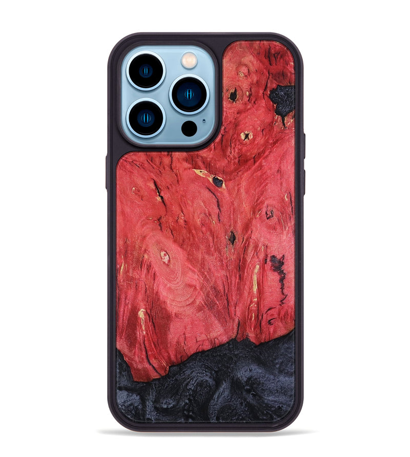 iPhone 14 Pro Max Wood Phone Case - Camilla (Wood Burl, 813517)