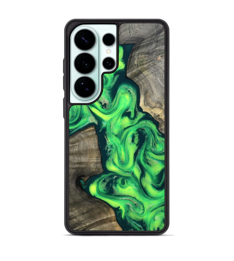 Galaxy S26 Ultra Wood Phone Case - Darin (Green, 813521)