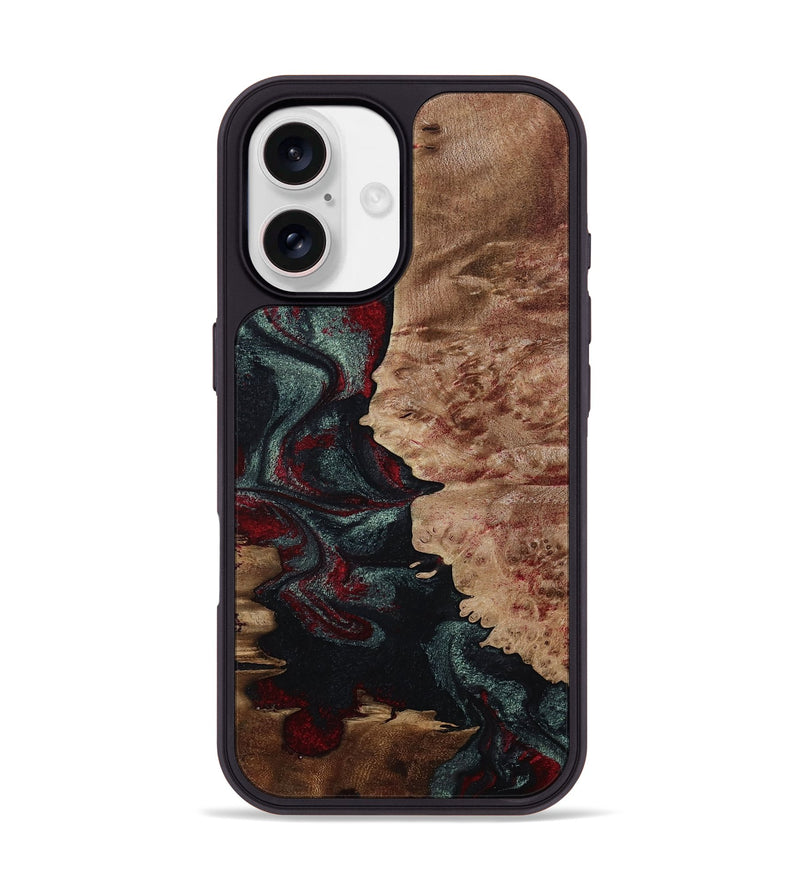 iPhone 17 Wood Phone Case - Dorris (Red, 813527)