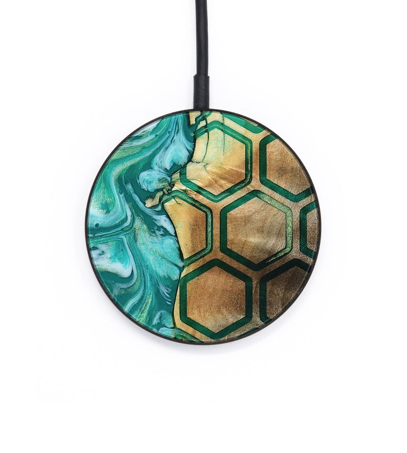 Circle Wood Wireless Charger - Ryker (Pattern, 813543)