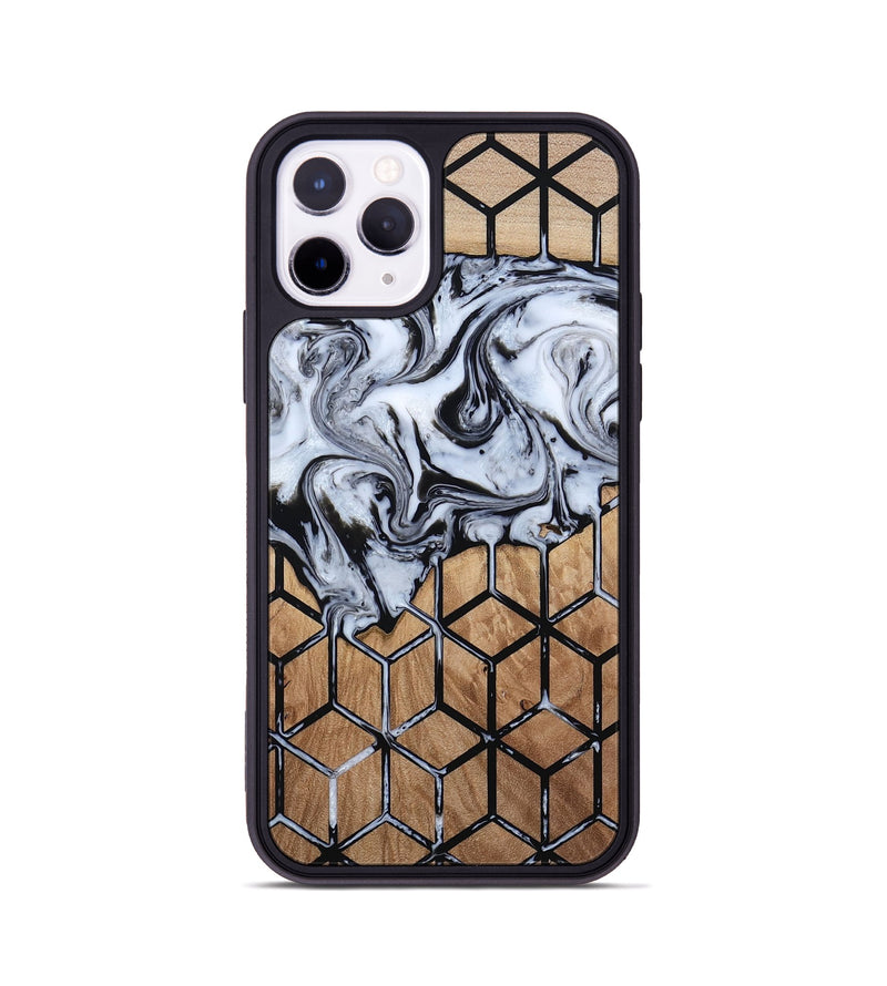 iPhone 11 Pro Wood Phone Case - Shelbie (Pattern, 813546)