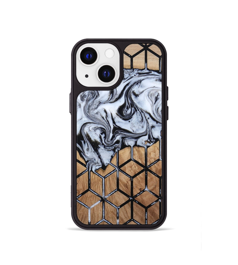 iPhone 13 mini Wood Phone Case - Shelbie (Pattern, 813546)