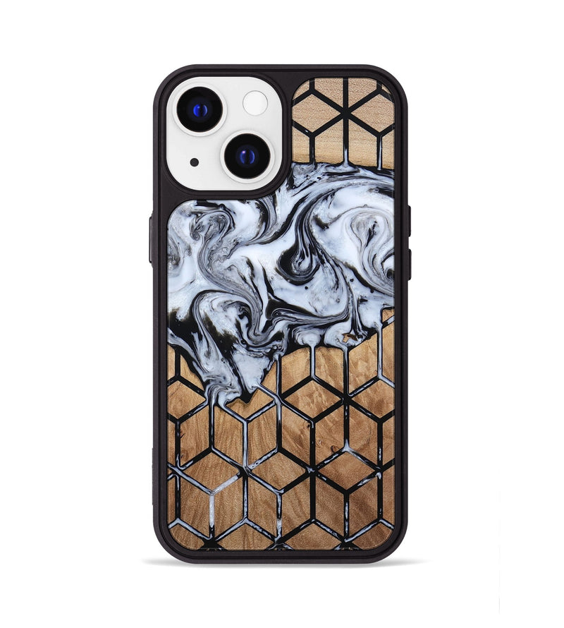 iPhone 13 Wood Phone Case - Shelbie (Pattern, 813546)