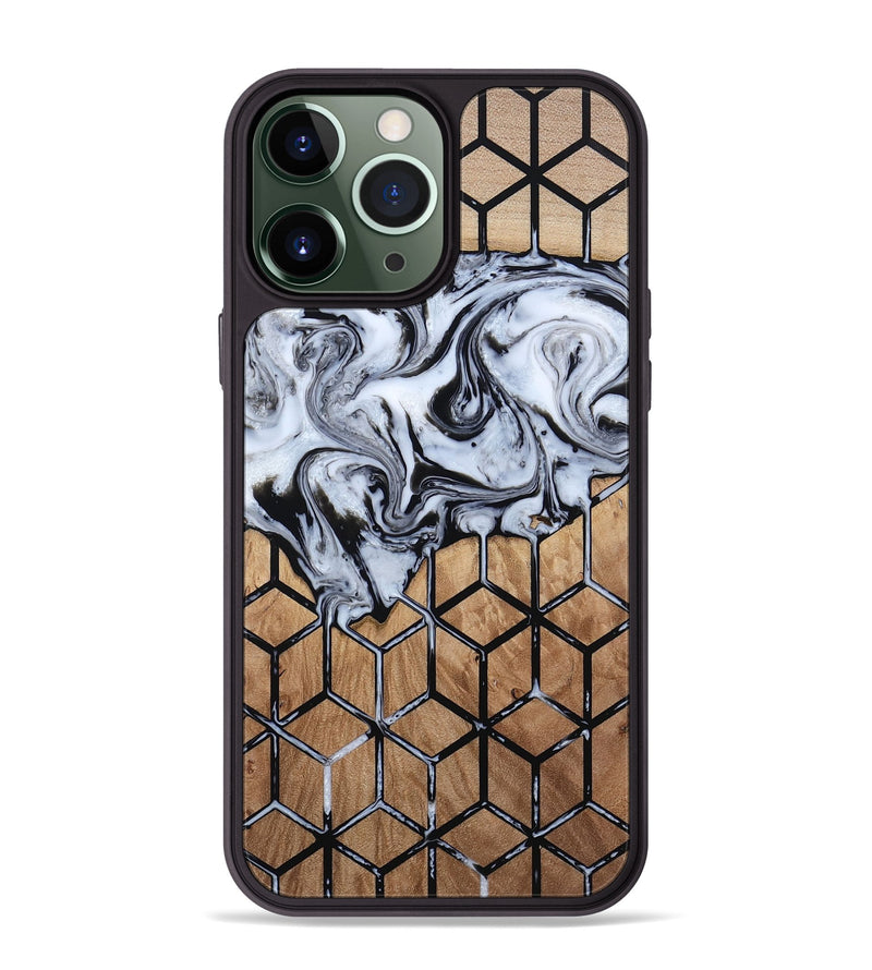 iPhone 13 Pro Max Wood Phone Case - Shelbie (Pattern, 813546)