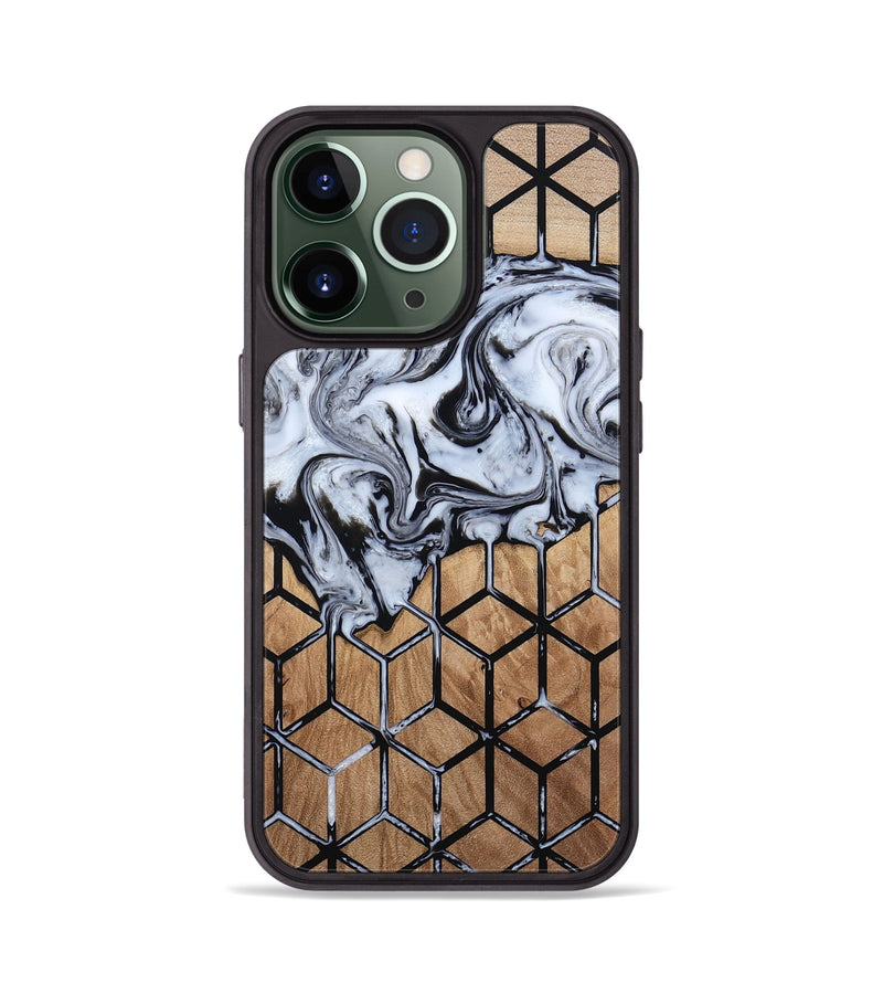 iPhone 13 Pro Wood Phone Case - Shelbie (Pattern, 813546)