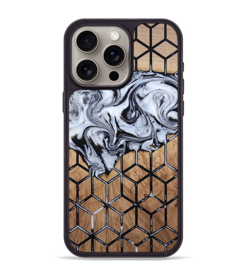 iPhone 15 Pro Max Wood Phone Case - Shelbie (Pattern, 813546)