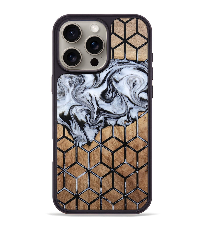 iPhone 16 Pro Max Wood Phone Case - Shelbie (Pattern, 813546)