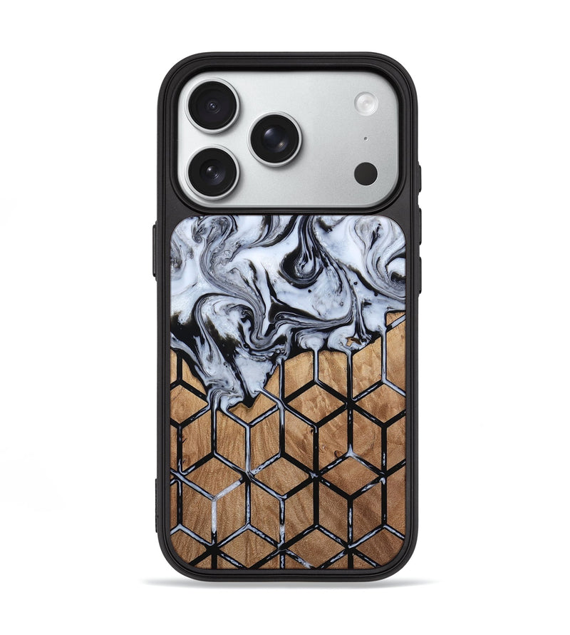 iPhone 18 Pro Wood Phone Case - Shelbie (Pattern, 813546)