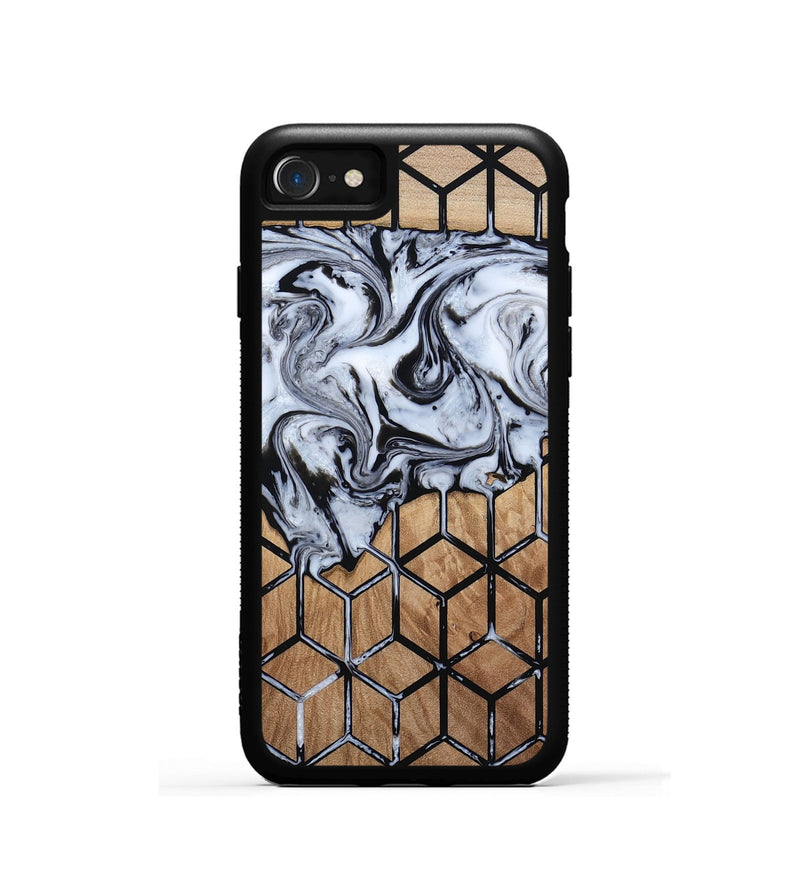 iPhone SE Wood Phone Case - Shelbie (Pattern, 813546)