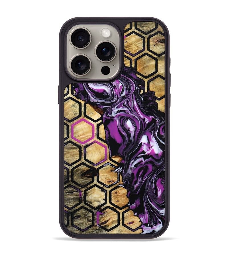 iPhone 15 Pro Max Wood Phone Case - Elvis (Pattern, 813552)