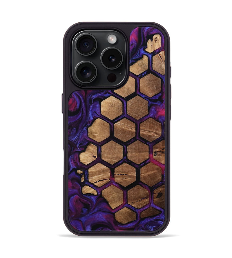 iPhone 16 Pro Wood Phone Case - Gertie (Pattern, 813563)