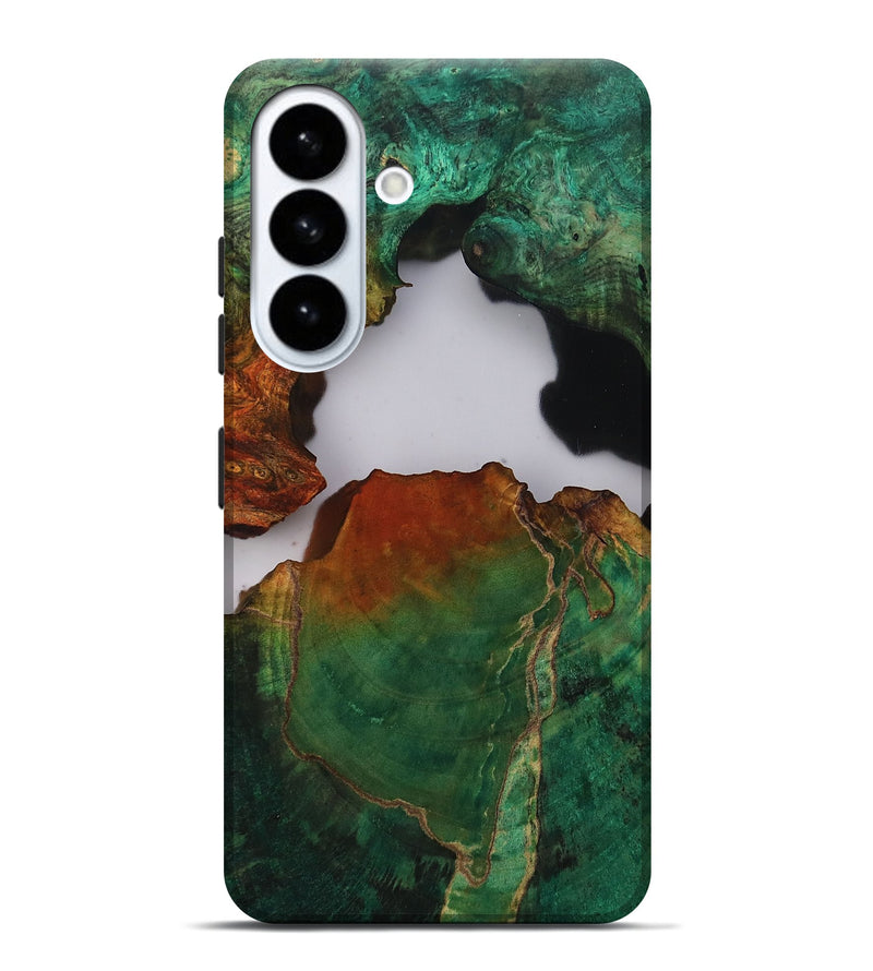 Galaxy S26 Plus Wood Live Edge Phone Case - Theda (Clear, 813570)