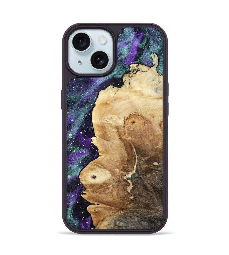 iPhone 15 Wood Phone Case - Sariyah (Cosmos, 813620)