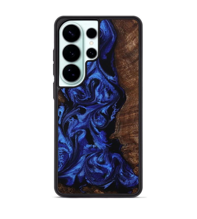 Galaxy S26 Ultra Wood Phone Case - Everly (Blue, 813622)