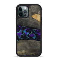 iPhone 12 Pro Max Wood Phone Case - Giles (Purple, 813641)
