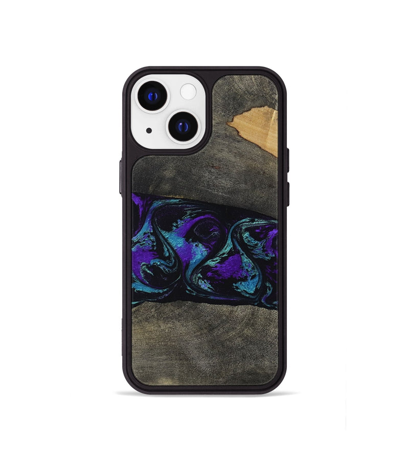 iPhone 13 mini Wood Phone Case - Giles (Purple, 813641)