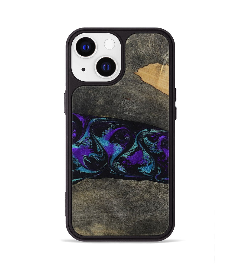 iPhone 13 Wood Phone Case - Giles (Purple, 813641)
