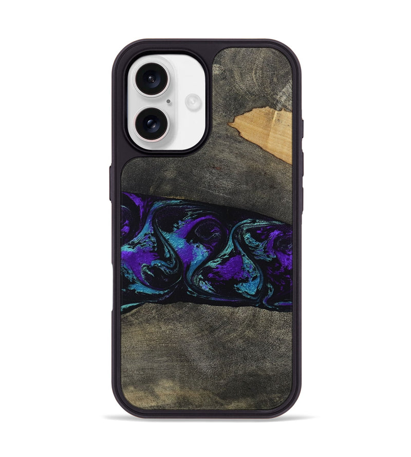 iPhone 17 Wood Phone Case - Giles (Purple, 813641)