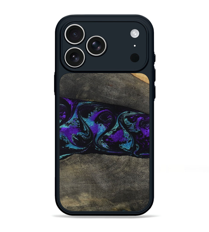 iPhone 17 Pro Max Wood Phone Case - Giles (Purple, 813641)