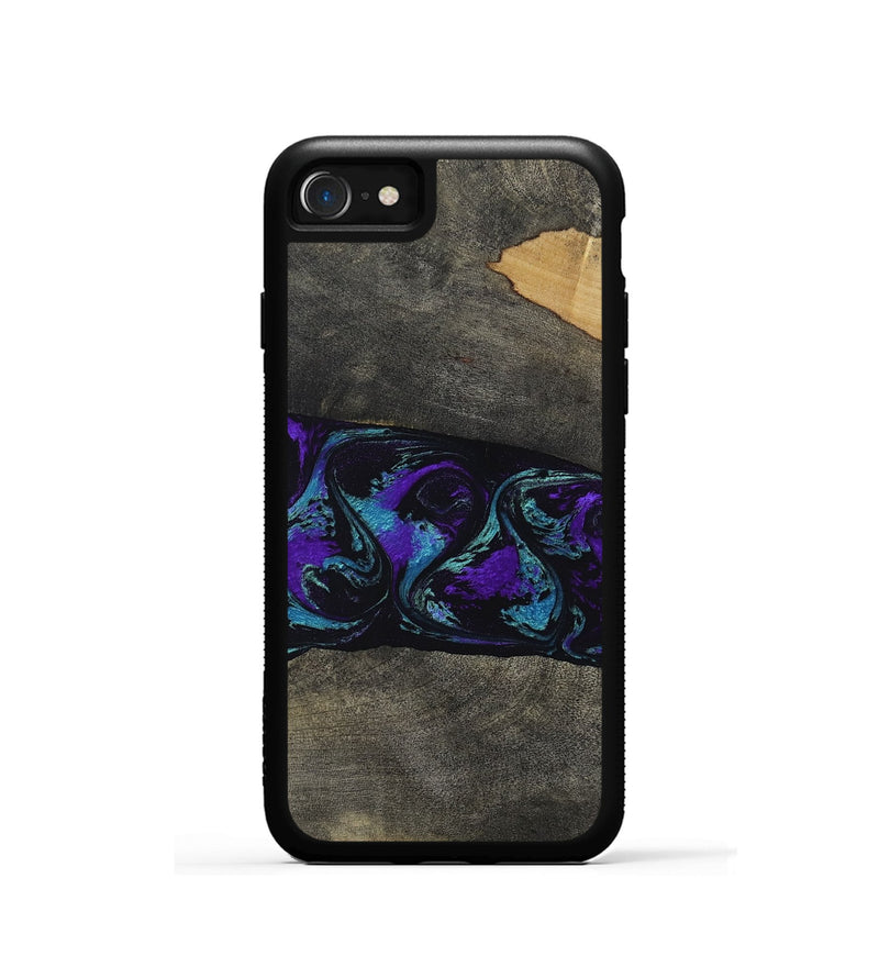iPhone SE Wood Phone Case - Giles (Purple, 813641)