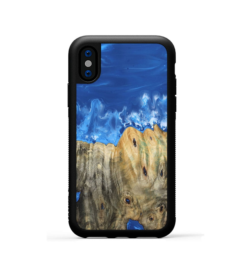 iPhone Xs Wood Phone Case - Paola (Coastal, 813674)