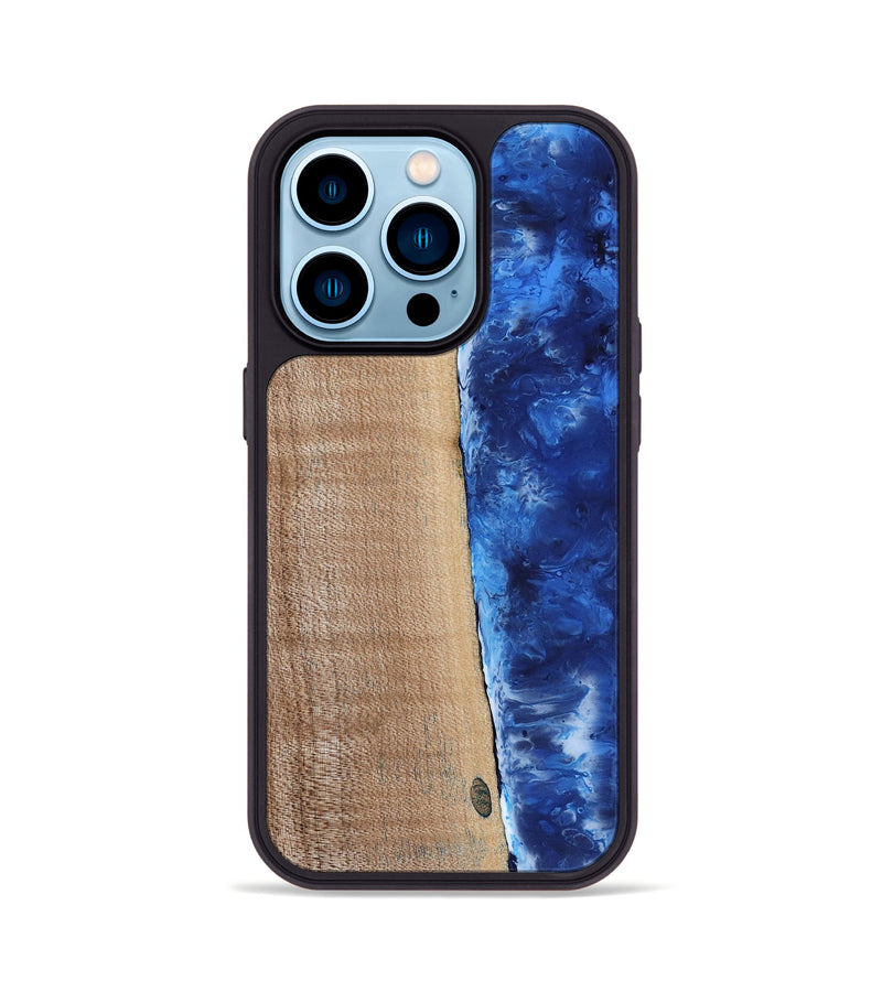 iPhone 14 Pro Wood Phone Case - Emilee (Coastal, 813705)