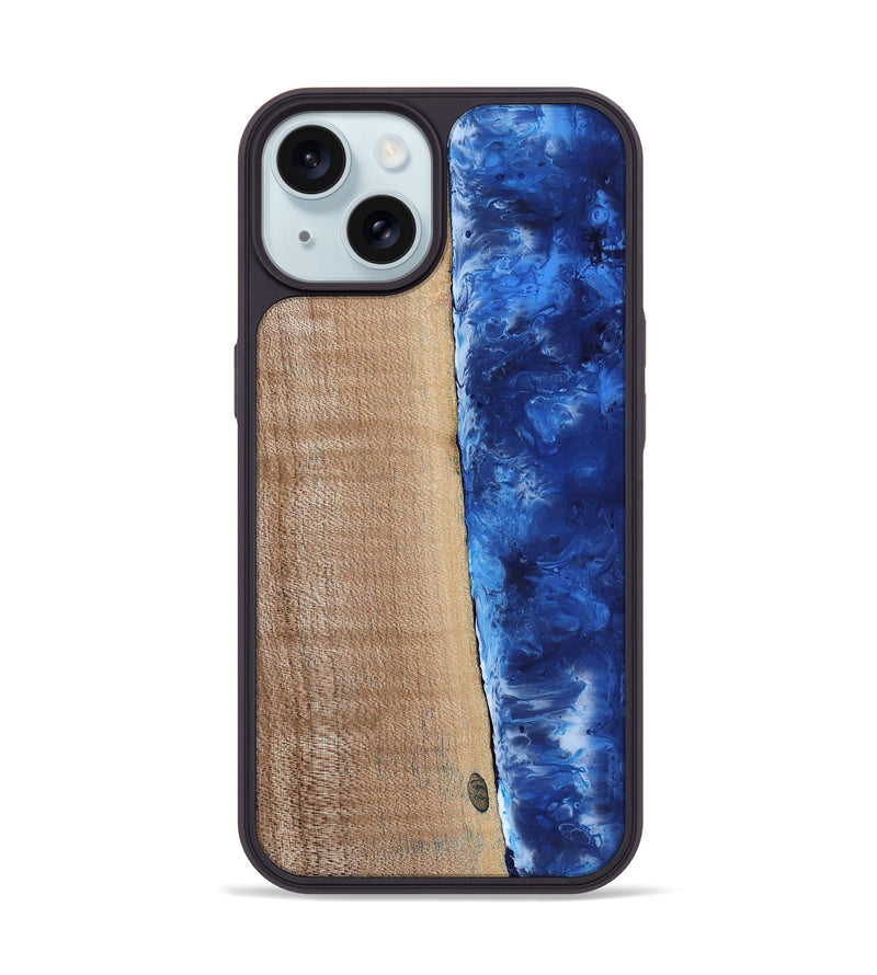 iPhone 15 Wood Phone Case - Emilee (Coastal, 813705)