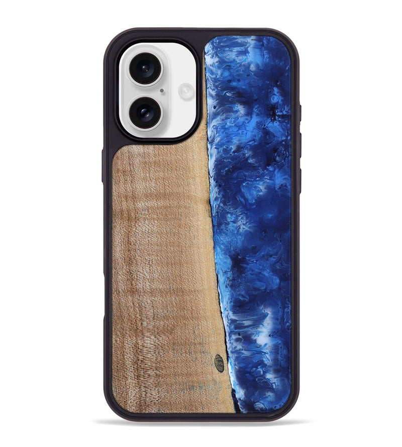 iPhone 16 Plus Wood Phone Case - Emilee (Coastal, 813705)
