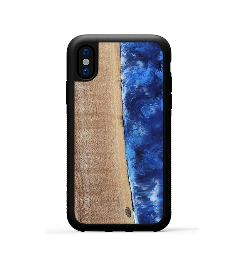 iPhone Xs Wood Phone Case - Emilee (Coastal, 813705)