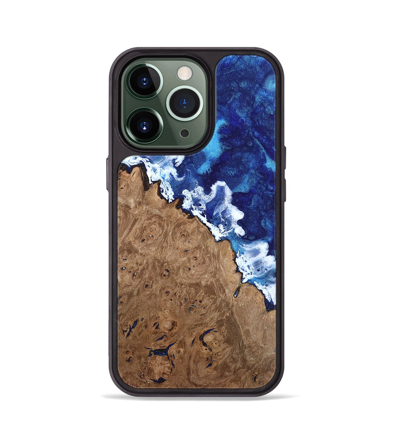 iPhone 13 Pro Wood Phone Case - Alayna (Coastal, 813715)