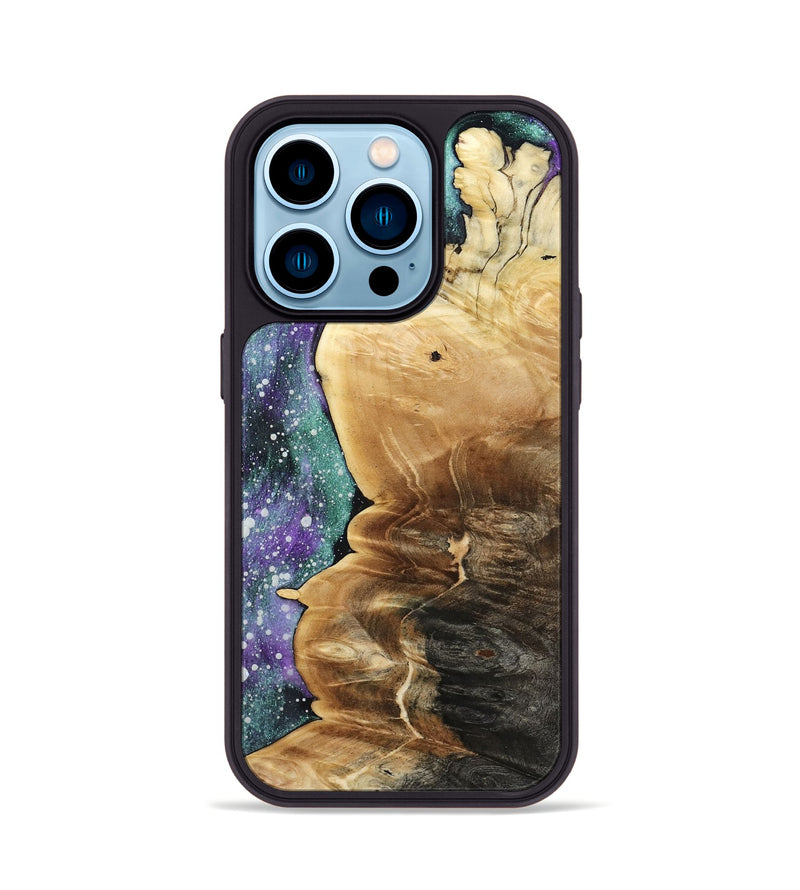 iPhone 14 Pro Wood Phone Case - Janeen (Cosmos, 813728)