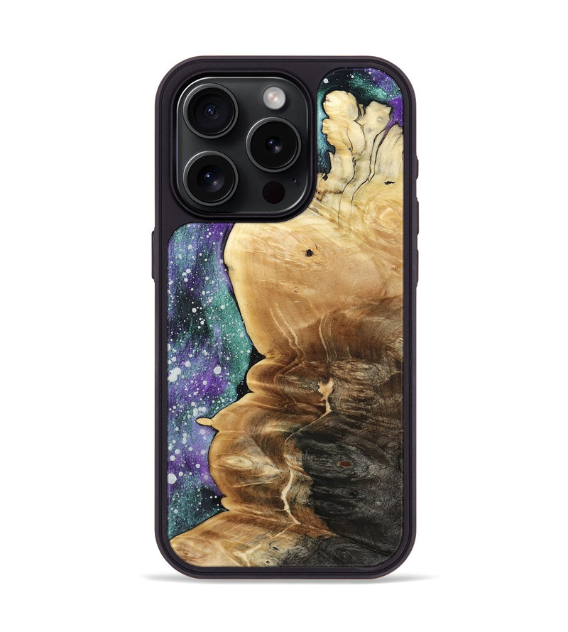 iPhone 15 Pro Wood Phone Case - Janeen (Cosmos, 813728)