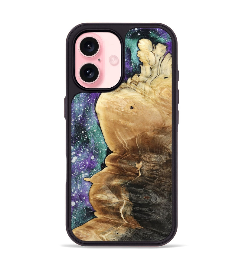 iPhone 16 Wood Phone Case - Janeen (Cosmos, 813728)