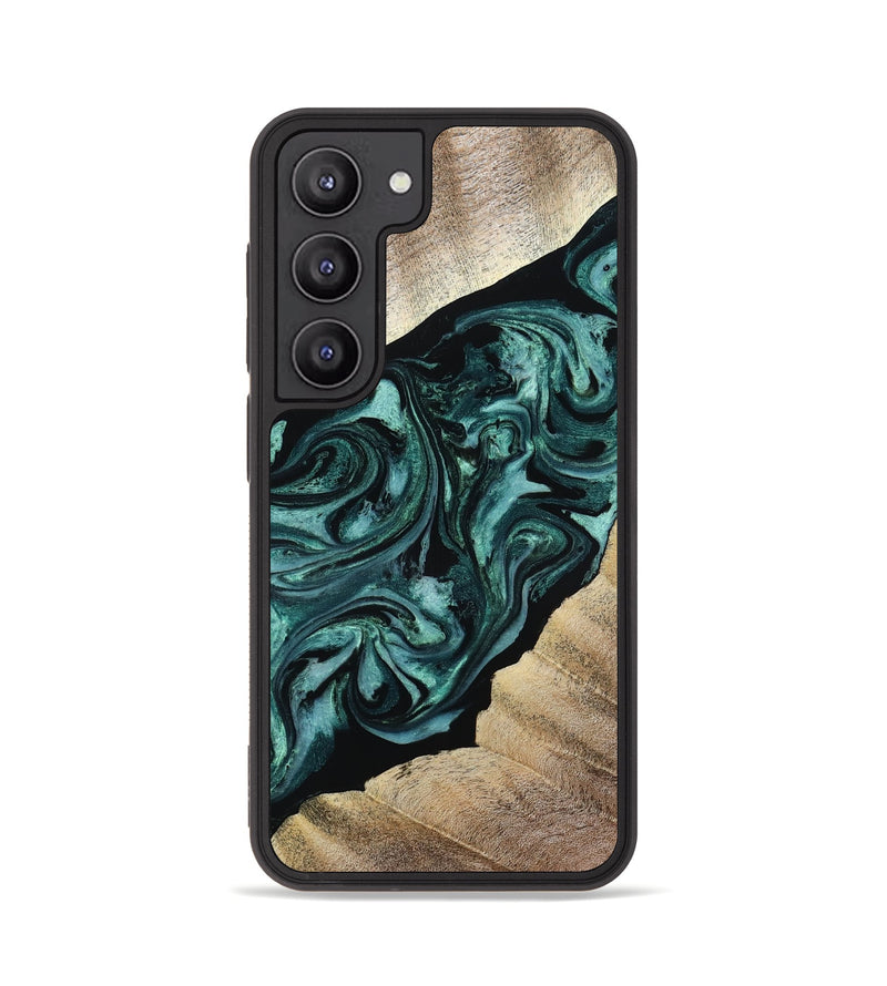 Galaxy S23 Wood Phone Case - Ronald (Green, 813768)