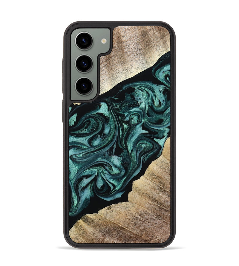 Galaxy S23 Plus Wood Phone Case - Ronald (Green, 813768)