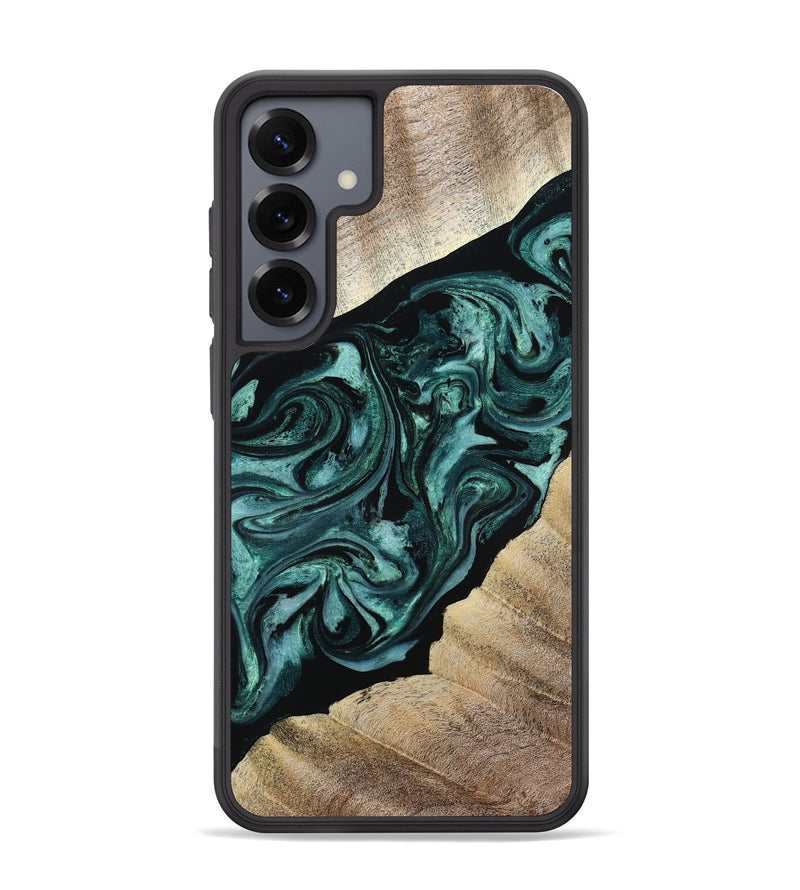 Galaxy S25 Plus Wood Phone Case - Ronald (Green, 813768)