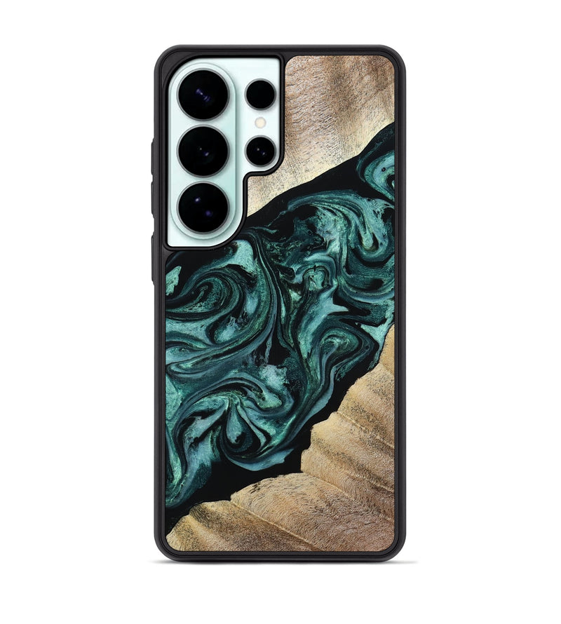 Galaxy S26 Ultra Wood Phone Case - Ronald (Green, 813768)