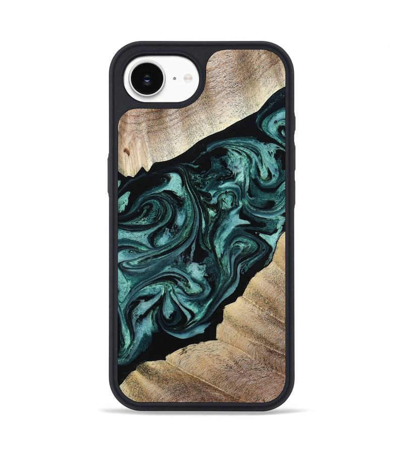 iPhone 17e Wood Phone Case - Ronald (Green, 813768)