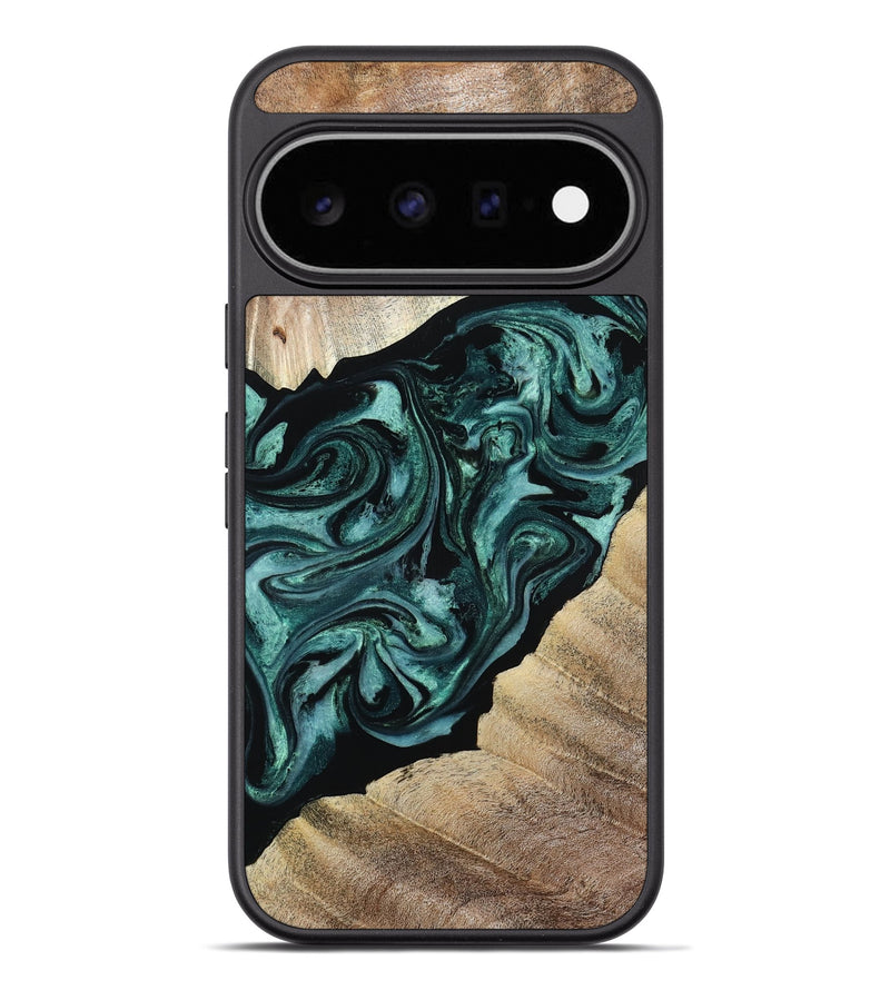 Pixel 11 Pro XL Wood Phone Case - Ronald (Green, 813768)