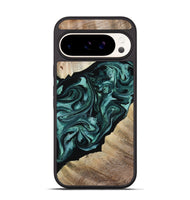 Pixel 9 Wood Phone Case - Ronald (Green, 813768)